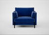 Tortona Armchair Smart Luxe Velvet Azure