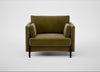 Tortona Armchair Smart Luxe Velvet Peridot
