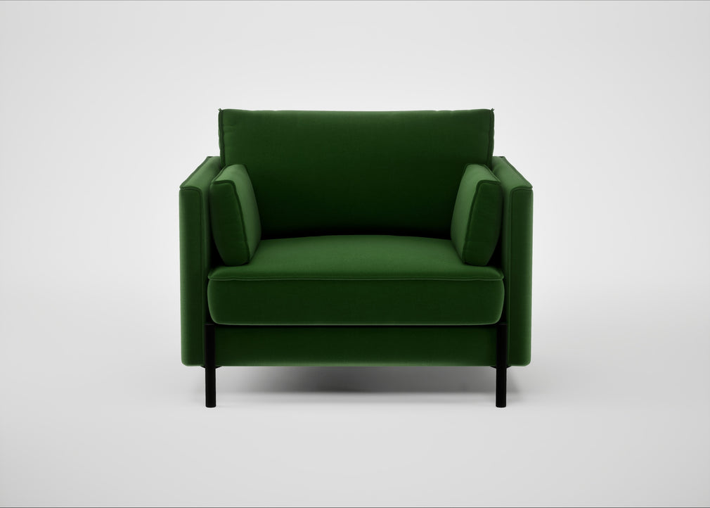 Tortona Armchair Smart Velvet Forest