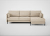 Tortona Right Hand Facing Corner Chaise Brushed Cotton Oat