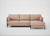 Tortona Right Hand Facing Corner Chaise Capelo Linen-Cotton Rosedale