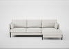 Tortona Right Hand Facing Corner Chaise Capelo Linen-Cotton Sea Salt