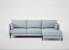 Tortona Right Hand Facing Corner Chaise Capelo Linen-Cotton Sea Shanty