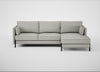 Tortona Right Hand Facing Corner Chaise Melton Wool Limestone