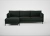 Tortona Left Hand Facing Corner Chaise Boucle Fern