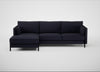 Tortona Left Hand Facing Corner Chaise Boucle Indigo
