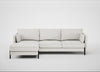 Tortona Left Hand Facing Corner Chaise Capelo Linen-Cotton Sea Salt