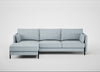 Tortona Left Hand Facing Corner Chaise Capelo Linen-Cotton Sea Shanty