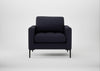 Eton Armchair Boucle Indigo / Black