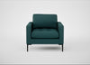 Eton Armchair Brushed Cotton Pine / Black
