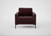 Eton Armchair Smart Luxe Velvet Acorn / Black