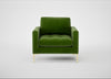 Eton Armchair Smart Luxe Velvet Grass / Brass