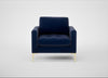 Eton Armchair Smart Luxe Velvet Midnight / Brass