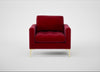 Eton Armchair Smart Luxe Velvet Mulberry / Brass