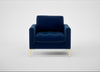Eton Armchair Smart Velvet Dusk / Brass