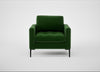 Eton Armchair Smart Velvet Forest / Black