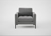 Eton Armchair Smart Velvet Mercury / Black