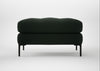 Eton Footstool Boucle Fern / Black