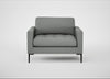 Eton Loveseat Boucle Steel / Black