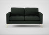 Eton 2 Seater Sofa Boucle Fern / Brass