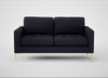 Eton 2 Seater Sofa Boucle Indigo / Brass