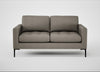 Eton 2 Seater Sofa Broad Weave Pebble / Black