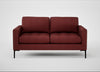 Eton 2 Seater Sofa Capelo Linen-Cotton Etruscan Red / Black