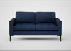 Eton 2 Seater Sofa Capelo Linen-Cotton Inkspot / Black
