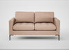 Eton 2 Seater Sofa Capelo Linen-Cotton Rosedale / Black