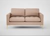 Eton 2 Seater Sofa Capelo Linen-Cotton Rosedale / Brass