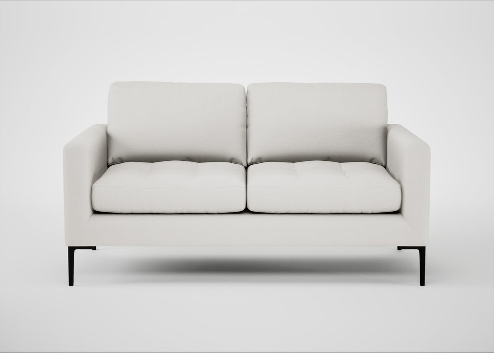 Eton 2 Seater Sofa Capelo Linen-Cotton Sea Salt / Black