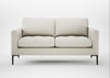 Eton 2 Seater Sofa Chunky Boucle Ecru / Black