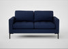 Eton 2 Seater Sofa Melton Wool New Navy / Black