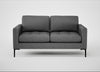 Eton 2 Seater Sofa Melton Wool Shale / Black
