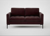 Eton 2 Seater Sofa Smart Luxe Velvet Acorn / Black