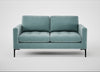 Eton 2 Seater Sofa Smart Luxe Velvet Mineral Blue / Black