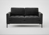 Eton 2 Seater Sofa Smart Luxe Velvet Nickel / Black