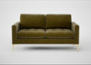 Eton 2 Seater Sofa Smart Luxe Velvet Peridot / Brass