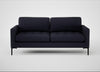 Eton 3 Seater Sofa Boucle Indigo / Black
