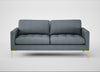 Eton 3 Seater Sofa Capelo Linen-Cotton Mineral / Brass