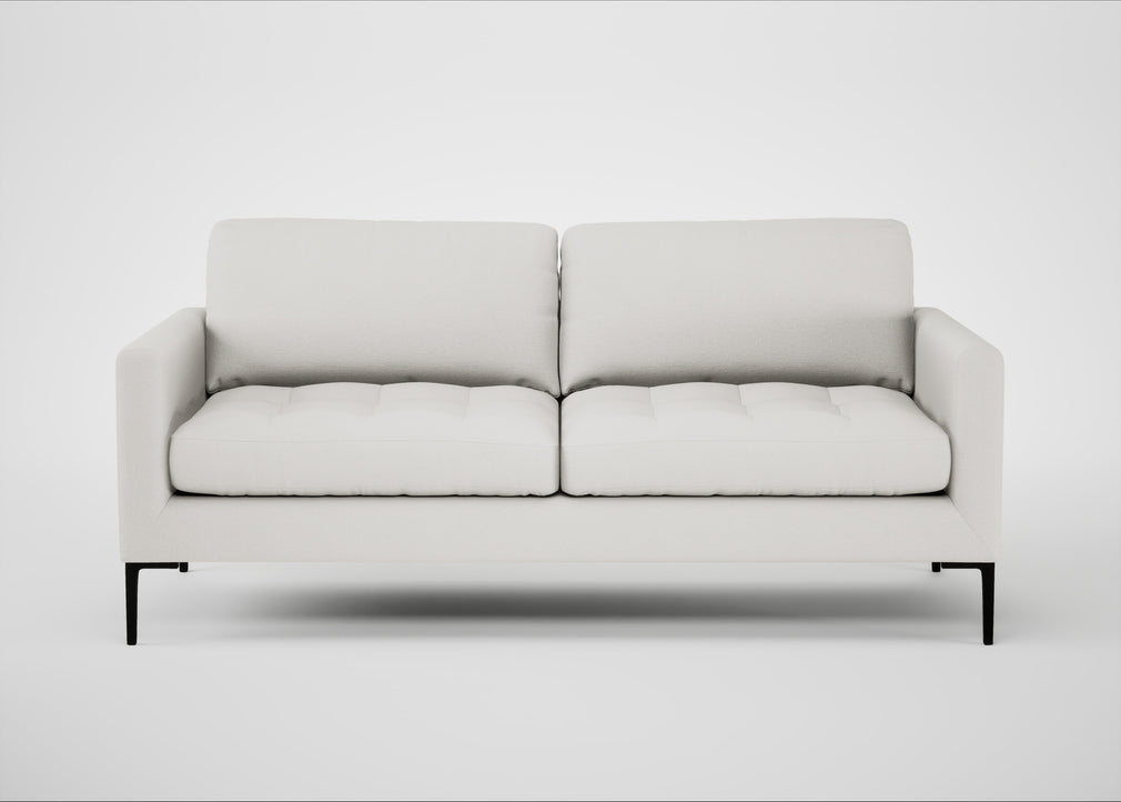 Eton 3 Seater Sofa Capelo Linen-Cotton Sea Salt / Black