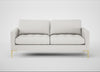 Eton 3 Seater Sofa Capelo Linen-Cotton Sea Salt / Brass