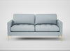 Eton 3 Seater Sofa Capelo Linen-Cotton Sea Shanty / Brass