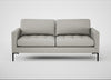 Eton 3 Seater Sofa Melton Wool Limestone / Black