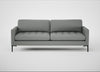 Eton 4 Seater Sofa Boucle Steel / Black