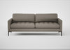 Eton 4 Seater Sofa Broad Weave Pebble / Black