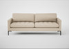 Eton 4 Seater Sofa Brushed Cotton Oat / Black