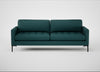 Eton 4 Seater Sofa Brushed Cotton Pine / Black