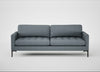 Eton 4 Seater Sofa Capelo Linen-Cotton Mineral / Black