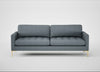 Eton 4 Seater Sofa Capelo Linen-Cotton Mineral / Brass